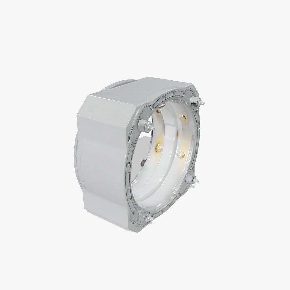 Futuristic Portal Ring Model Pack with LED Lights